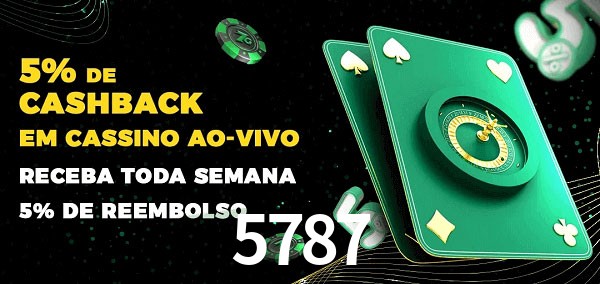 Promoções do cassino ao Vivo 5787